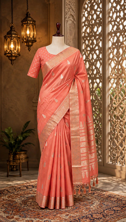 Organza Banaras Saree