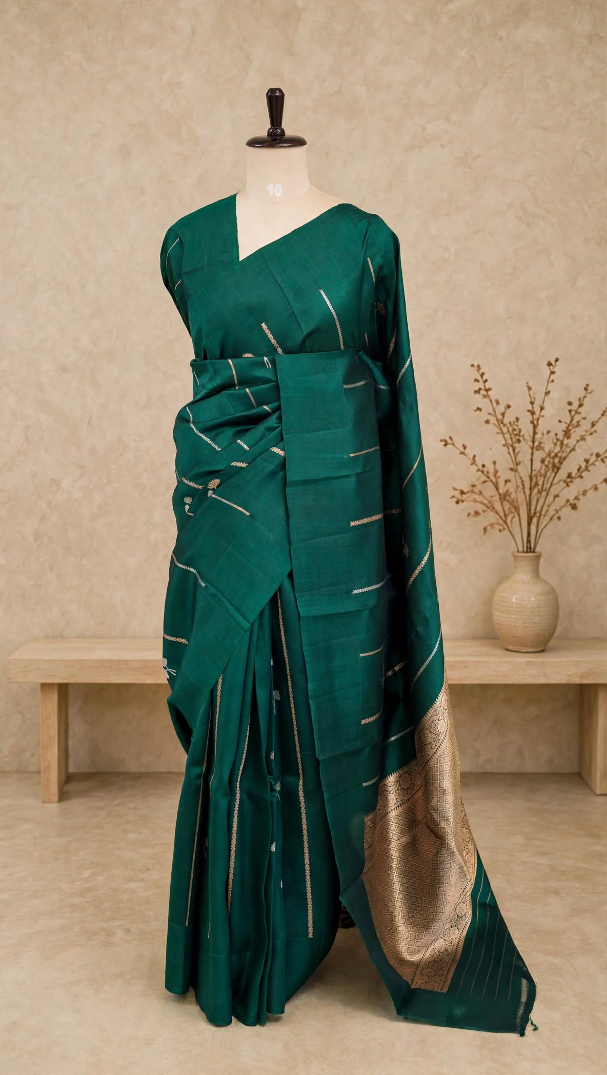 Pure Raw Mango Khatan Silk saree