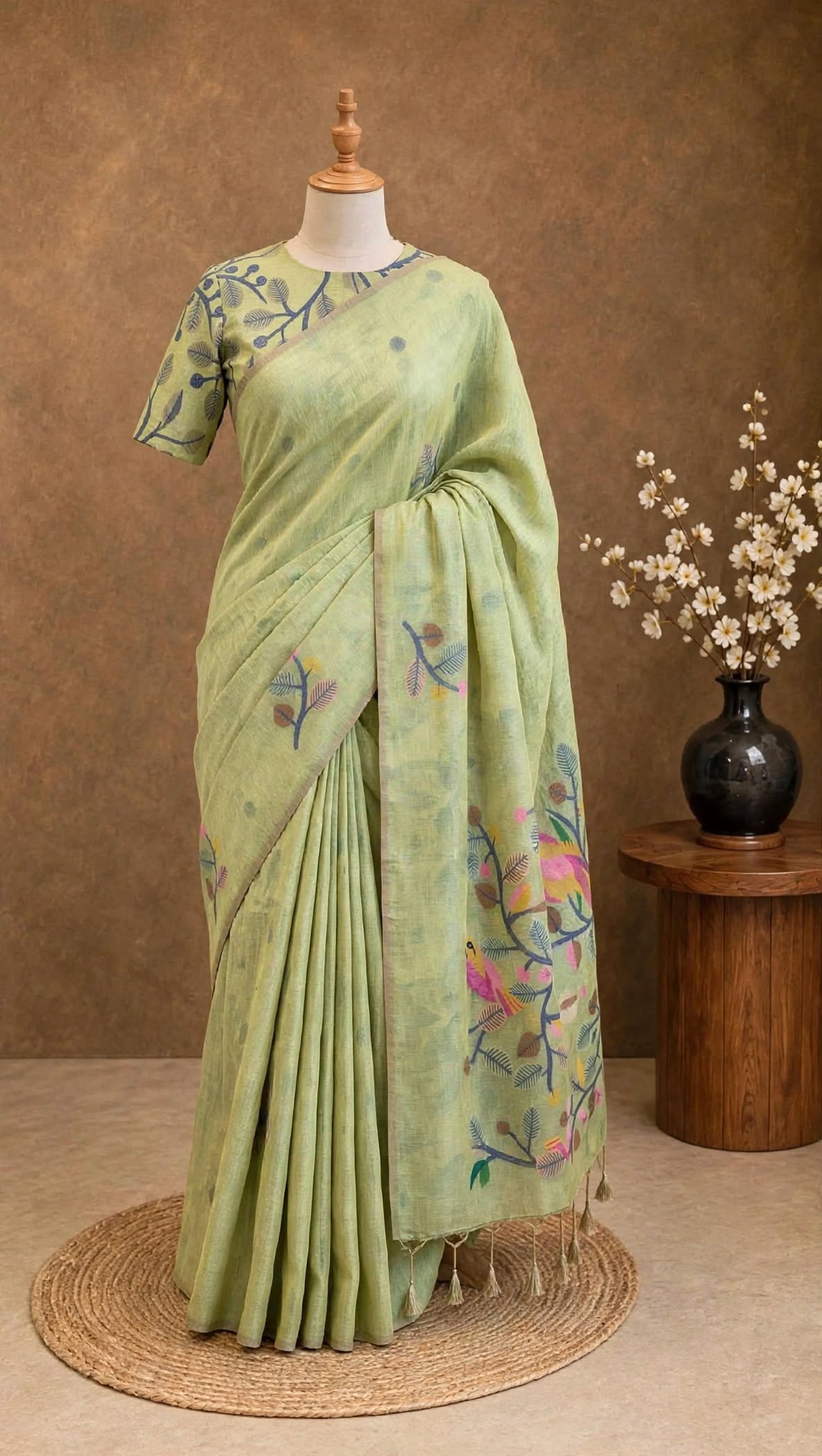 Jamdhani Saree