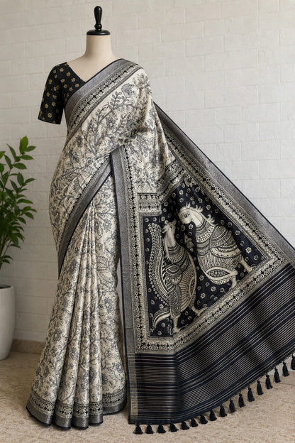 Crepe Printed  Saree