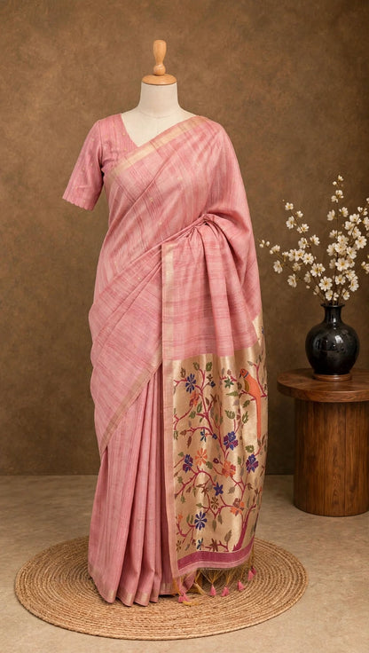 Jamdani Paithani Saree